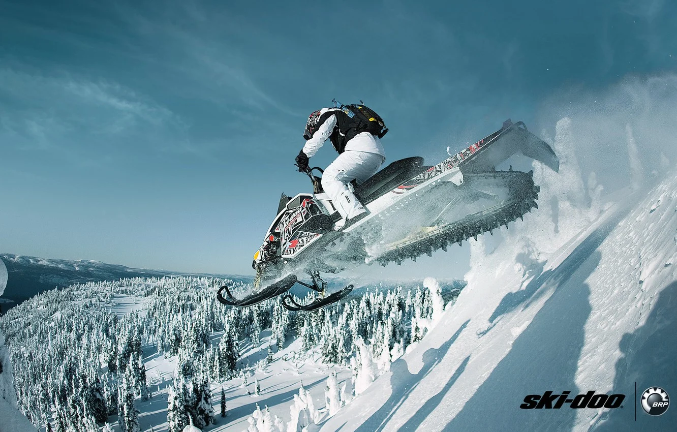 BRP Ski-Doo в горах